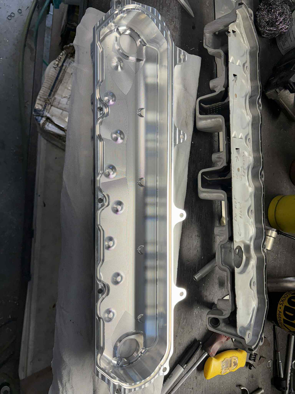 Billet Valve Cover baffles